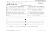Lesson 14 Name Date PRACTICE BOOK Sequence of Events · Sequence of Events Read the selection below. The Voice of Abigail Adams ... Adams defended the British soldiers, and they were