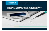 HOW TO INSTALL A CRUCIAL SSD IN YOUR COMPUTER...6. Wait for your data to copy At this point, it’s time to kick back and relax for a bit, since it’ll take a while for everything