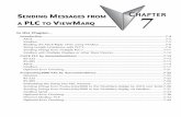 Sending MeSSageS froM CC a PLC V M · 2019-09-06 · commands, called a “Command String” in the ViewMarq software. This string may be pasted into your PLC’s instruction or memory,
