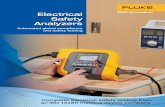 Electrical Safety Analyzers · Electrical Safety Analyzer Comprehensive electrical safety testing to global standards: the preferred test tool for IEC60601-1 compliance. •5 A test