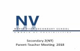 Secondary 2(NT) Parent-Teacher Meeting 2018 Slides... · Aerospace Avionics (MA + 2 subj) 6 Aerospace Technology (MA + 2 subj) 11 ... –requiring short answers, not necessarily in
