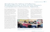 Broadening the Sphere of Influence: Reading Recovery as ......Broadening the Sphere of Influence: Reading Recovery as Part of One District’s Comprehensive Intervention Approach Jill