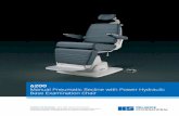 6200 Manual Pneumatic Recline with Power Hydraulic Base ... · 6200 Manual Pneumatic Recline with Power Hydraulic Base Examination Chair Ergonomic Features Reliance chairs are engineered