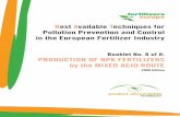 Booklet No. 8 of 8: PRODUCTION OF NPK FERTILIZERS by the ...No. 7 NPK Compound Fertilizers by the Nitrophosphate Route No. 8 NPK Compound Fertilizers by the Mixed Acid Route The Booklets