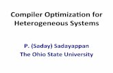 P.( Saday)Sadayappan TheOhioStateUniversity)...The Good Old Days for Software Source: J. Birnbaum! • Single-processor performance experienced dramatic improvements from clock, and