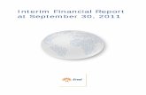 Interim Financial Report at September 30, 2011 - Enel...The accounting policies adopted and measurement criteria used for the Interim Financial Report at September 30, 2011, which