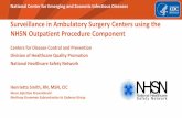 NHSN Outpatient Procedure Component · Recognize how Outpatient Procedure Component (OPC) can be used in your Ambulatory Surgery Center to improve patient safety and patient outcomes