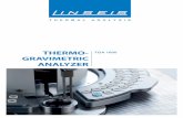 THERMO- TGA 1000 GRAVIMETRIC ANALYZERTGA 1000 The LINSEIS TGA 1000 is a robust and reliable TGA outperforming most competition high end models. The sub microgram balance offers high-est