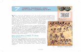 TRIBES, NOMADS AND SETTLED COMMUNITIESncert.nic.in/textbook/pdf/gess107.pdf · 2019-03-29 · Jharkhand, Chero chiefdoms had emerged by the twelfth century. Raja Man Singh, Akbar’s