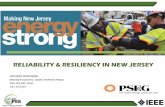 RELIABILITY & RESILIENCY IN NEW JERSEY · reliability & resiliency in new jersey . richard wernsing . manager electric asset strategy pse&g . ieee pes gm- panel . july 30,2014