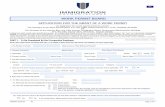 WORK PERMIT BOARD - Cayman Islands Immigration Dept. · APPLICATION FORM CONTAINS 11 PAGES. APPLICATION FOR THE GRANT OF A WORK PERMIT. An application for a work permit should be
