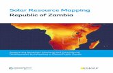 Solar Resource Mapping Republic of Zambia...the field of solar resource and photovoltaic energy assessment. The company has been leading the execution of Solar Resource Mapping project