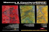 Memory & CountermemoryLeo Spitzer artwork by Nova Hall “Unwavering Faith, Unwavering Life” 2010 research symposium at Arizona State University additional support Arizona State