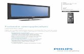 32PFL7332/10 Philips widescreen flat-TV med Pixel Plus 2 HD · 2009-05-03 · Philips widescreen flat-TV med Pixel Plus 2 HD 32" LCD Progressive Scan 32PFL7332 Forbedre seeropplevelsen