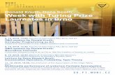 Donald Knuth, Dana Scott: Week with Turing Prize Laureates in Brno · 2019-09-30 · Multimedia performance of oratorium Fantasia Apocalyptica The Czech première of Knuth’s musical