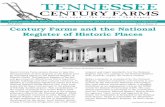 TENNESSEE - Sitemason 2007.pdf · Director, Tennessee Century Farms Program Center for Historic Preservation Middle Tennessee State University, Box 80 Murfreesboro, TN 37132 chankins@mtsu.edu