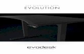 THE STANDING DESK EVOLUTION · IMMERSE YOURSELF. REWARD YOURSELF. YOUR LIFE IN SYNC When technology and life collide, there’s always a story to be told. Evodesk was the first company