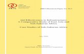 Aid Effectiveness to Infrastructure: A Comparative Study of East … · 2016-04-19 · The wider study undertakes a comparative analysis of aid projects focusing on ways in which