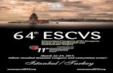 ior C. -ifor Endovascular'Sùrqerý5ï* 64th ESCVS ... · 64th ESCVS in collaboration with 11th UCCVS in QLtamØuU/ Dear Colleagues, Lets meet once again where the Continents meet