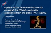 Update on the fenestrated Anaconda endograft for F/EVAR: … · ESCVS 22-25 May 2019 in Groningen, The Netherlands ! Update on the fenestrated Anaconda endograft for F/EVAR: worldwide