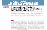 Expanding Mobile Capacity: The Evolution to LTE-U and LAA · emission mask (SEM) measurement on an LTE-U capable base station operating in frequency band 255 (UNII-3). The measurement