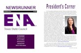NEWSRUNNER - txena.org · The revision of TNCC is well underway and set to be released. The 8th Edition of TNCC will be released to Course Directors and instructors on April 2nd.