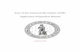 Application Preparation Manual 2018-10-19 · the shorthand is “pended”). Moreover his filing fee is not refundable, inevitably causing ... Most lineage societies, including SAR,