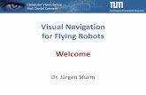 Visual navigation for flying robots - Computer …...Swash plate adjusts pitch of propeller cyclically, controls pitch and roll Yaw is controlled by tail rotor Visual Navigation for