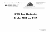 DTG for Retorts Style FH3 or FH4 - Rodem Manual DTG for Retorts...cause damage to that device. The Anderson DTG models FH3 and FH4 are designed to operate at this higher voltage. For
