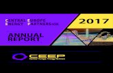 ANNUAL REPORT - Central Europe Energy Partners - CEEP · 2018-06-21 · 2017 INTERVIEW CEEP - ANNUAL REPORT 4 Central Europe Energy Partners, AISBL, (CEEP), is an international, non-profit