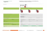 Selection guide Safety automation solutions Preventa safety … · EN/ISO 13850 and EN/IEC 60204-1 and also meet the safety requirements for the electrical monitoring of switches