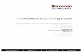 Geotechnical Engineering Report · This report presents the results of our subsurface exploration and geotechnical engineering services performed for the proposed pedestrian bridge.
