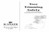 Tree Trimming Safety - Occupational Safety and Health ... · Tree Trimming Safety – 5. Help Yourself. Safe work habits are important. Here are three important actions . you can