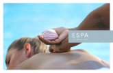 BREATHE, TRUST & LET GO AT ESPA. · 2019-11-01 · Deeply cleanse, hydrate and renew with this instant results facial. Tailored to your skin’s precise needs, Tri-Active™ formulas