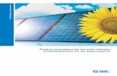 Product innovations for the solar industry ... · • Contact-free Bernoulli pads • Also as surface gripper solution • Kontaktloser Bernoullisauger • Auch als Flächengreiferlösung