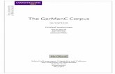 The GerManC Corpus...The complete corpus thus consists of 360 samples, comprising approximately 800,000 words. Appendix 1 contains a lists of the files in the corpus with full documentation