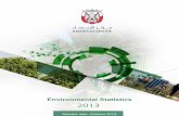 Environmental Statistics2013 - SCAD Documents/Environment...Authority - ADWEA, Abu Dhabi Sewerage Services Company (ADSSC), Health Authority - Abu Dhabi (HAAD), in additional to the