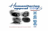HumanitarianAppeal MYR 2005 27June · 2017-09-14 · on securing access to primary health care and rapid response for the containment of disease outbreaks, especially malaria, meningitis,