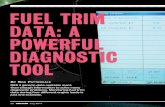 FUEL TRIM DATA: A POWERFUL DIAGNOSTIC TOOL · 2016-06-23 · 22 July 2016 Fuel Trim Data: A Powerful Diagnostic Tool 2. Monitor and record the fuel trim values in the four common