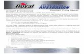 6120-250 Diesel Treatment · Product Data Sheet V1 09/07/2019 Diesel Treatment Powerful cleaner of injectors, tanks and fuel lines Diesel Treatment has been developed for use in diesel