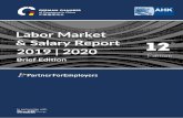 Labor Market & Salary Report 2019 | 2020 · 2019-11-05 · 3 In partnership with Labor Market 2019 | 2020 & Salary Report F After last year’smild uptick, the expected wage increase