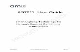 ams User Guide - Digi-Key Sheets... · User Guide AS7211 Preliminary User Guide - 1V2 page 4/12 2 How the AS7211 Smart Lighting Manager Works 2.1 Inside the Smart Lighting Manager
