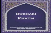 Title: Bukhaari Khatam Khatm_1.pdf · After Maghrib, Hadhrat Maulana conducted the Bukhaari Khatam explaining the importance of sincerity, the need for Wahiy (divine revelation),