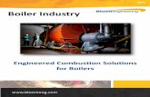 Engineered ombustion Solutions for oilers - Bloom Eng Brochure - Boilers - web layout.pdf · Engineered ombustion Solutions for oilers . ... 1030 Series Large apacity urner. 1020