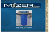 CHEMPOD - cleaningsystemsinc.comincluded in ChemPod Mizer Install Kit P91030002. The check valve connects directly to the injector outlet on the Mizer (3/8NPT). 1/2" O.D. tube is supplied