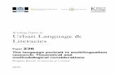 Working Papers in Urban Language & Literacies · 2018-02-28 · (Bredekamp 2005). In this, the seminal studies of Susanne Langer (1948) are often invoked. Without making any categorial