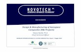 Design & Manufacturing of Aerospace Composites (R&I Projects) · Composites in Aerospace. 2018 NOVOTECH Proprietary Desig n & Manufa cturing of A erospace C omposites (R &I Projects)