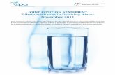 JOINT POSITION STATEMENT Trihalomethanes in Drinking Water ... · JOINT POSITION STATEMENT Trihalomethanes in Drinking Water November 2011 ThispositionpaperhasbeendevelopedbytheHealthServiceExecutive(HSE)andthe