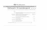 NEC3 Engineering and Construction SShhoorrtt CCoonnttrraacctt - NEC... · NEC3 Engineering and Construction SShhoorrtt CCoonnttrraacctt (EECCSSCC33)) A contract between Eskom Holdings
