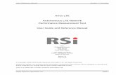 Aries LTE Autonomous LTE Network Performance Measurement …rsi-uk.com/document/AriesLTE_Manual.pdf · 2019-08-22 · Aries LTE Autonomous LTE Network Performance Measurement Tool